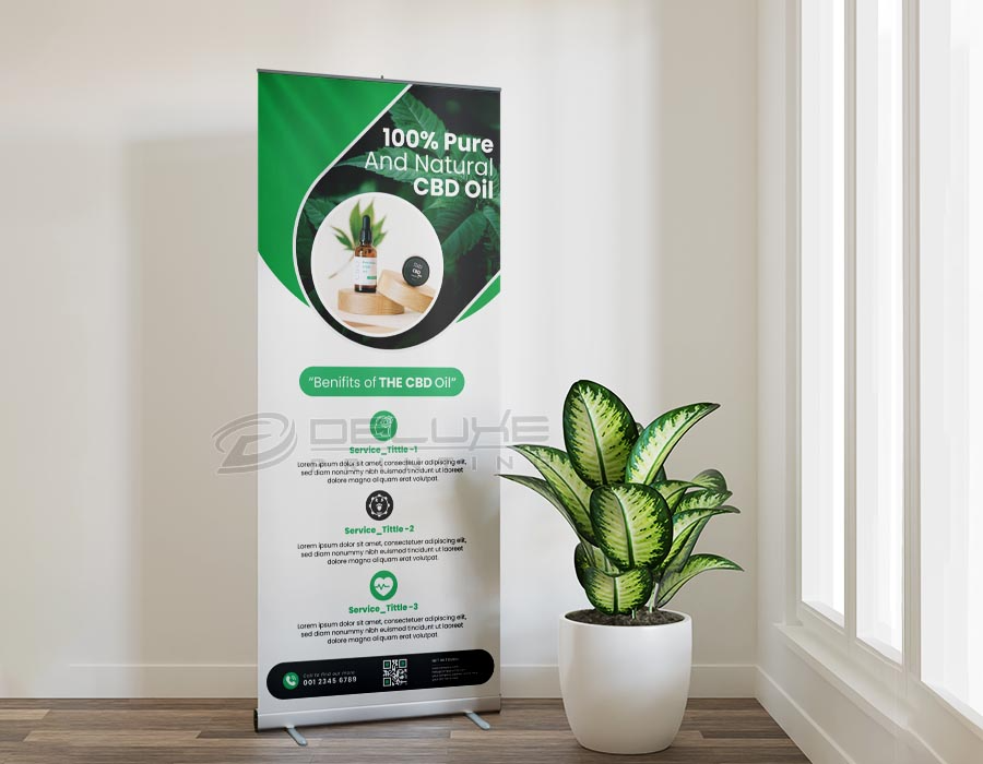 Social Distancing Rollup Banner Lahore