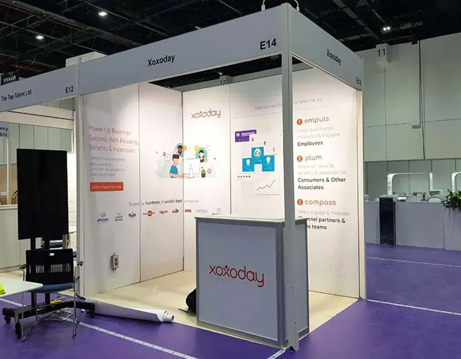 Forex Board Branding Shell Scheme Booth Branding