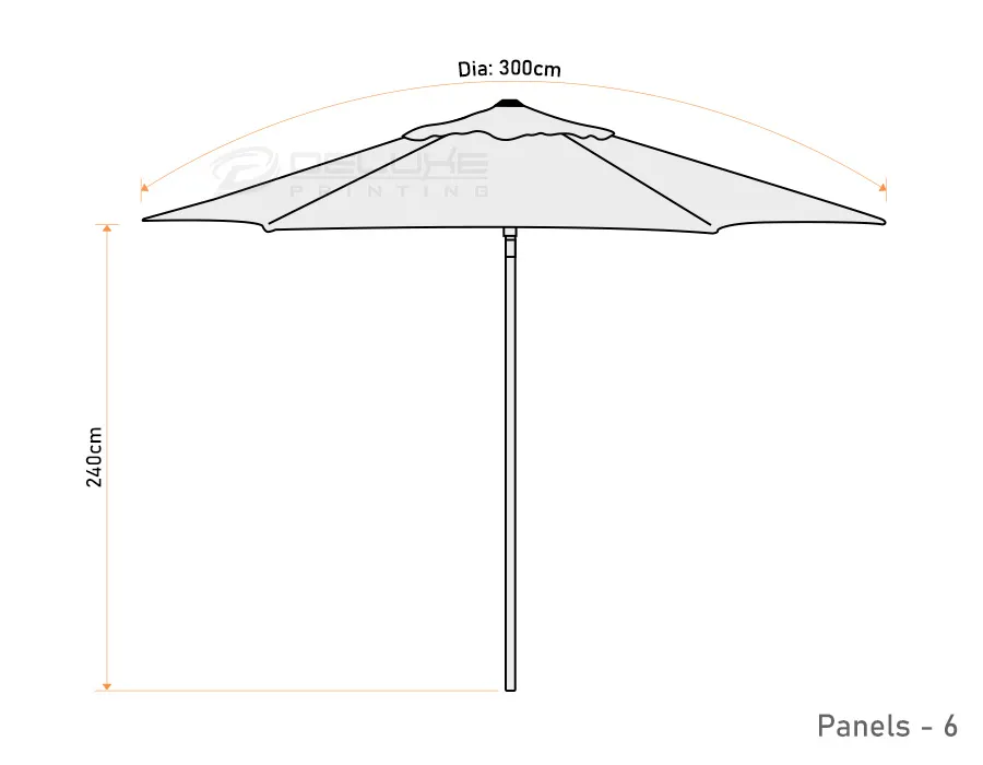 Umbrella Tie Wrap Printing Lahore