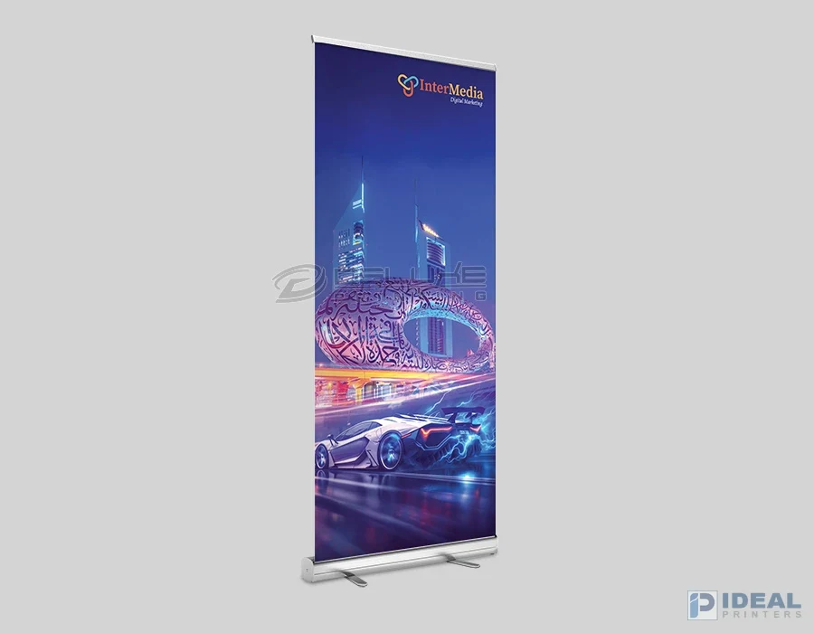 Roll up banner in Lahore