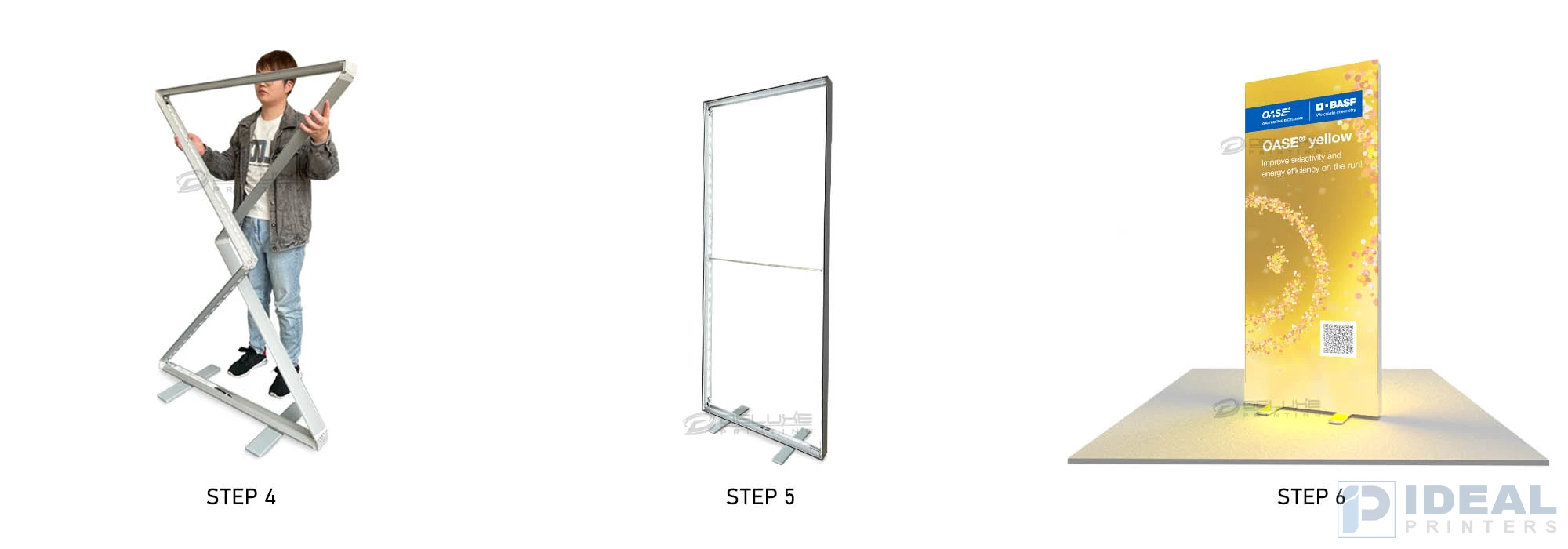 Snapfold Backlit Standee Setup Lahore