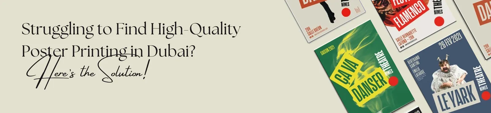 Struggling to Find High-Quality Poster Printing in Lahore? Here's the Solution! 