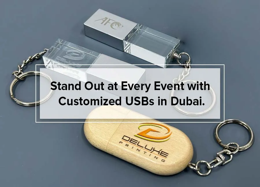 Stand Out at Every Event with Customized USBs in Lahore.