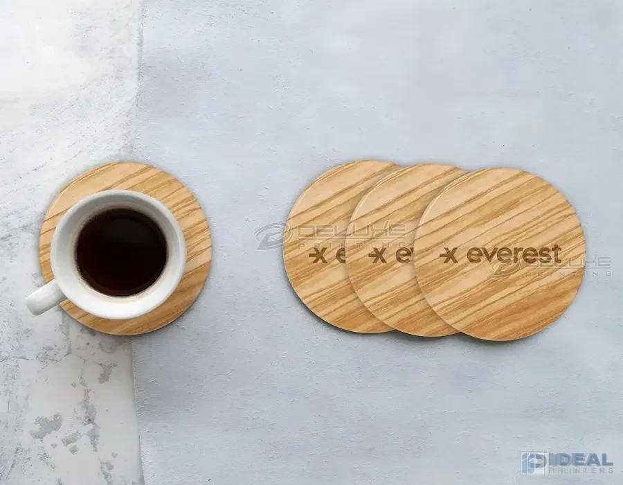 coaster bamboo Printing Lahore