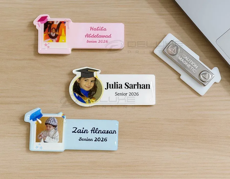 corporate name badge Printing Lahore