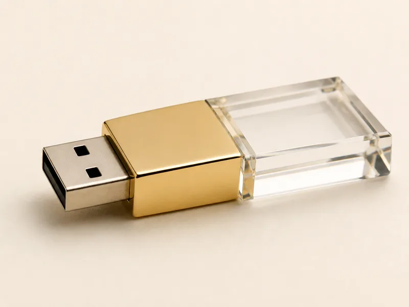 Laser Engraving Crystal USB Lahore