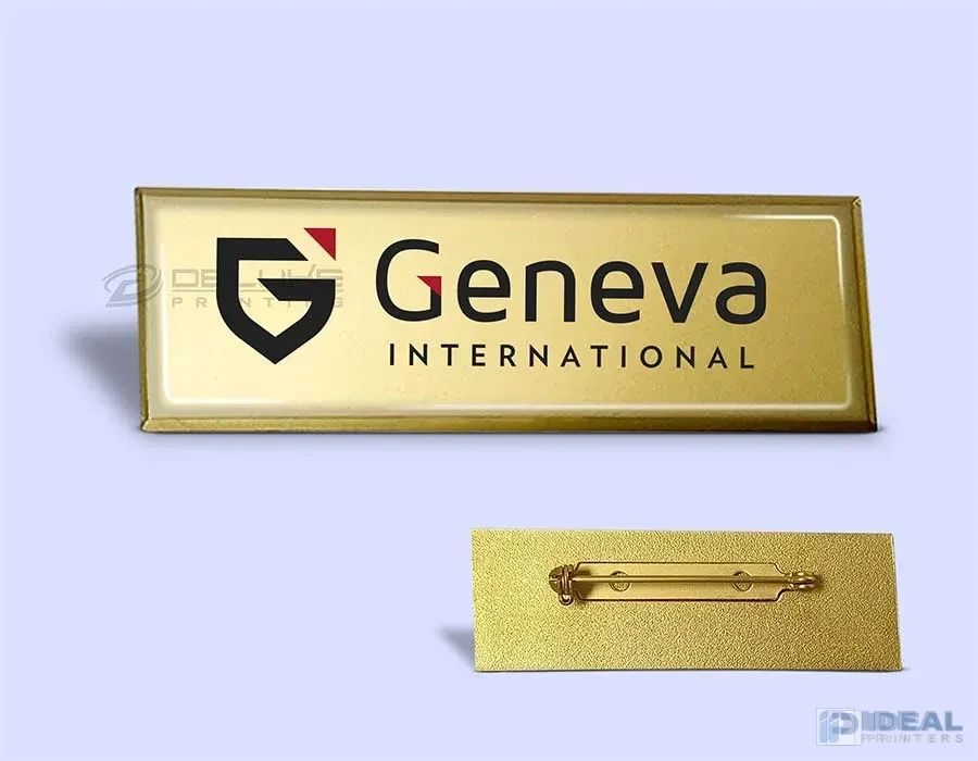 Metal Name Badges Printing Lahore