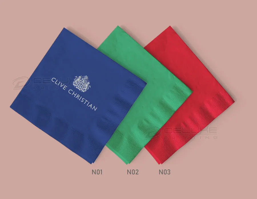 Multicolor Colored Napkin Printing Lahore