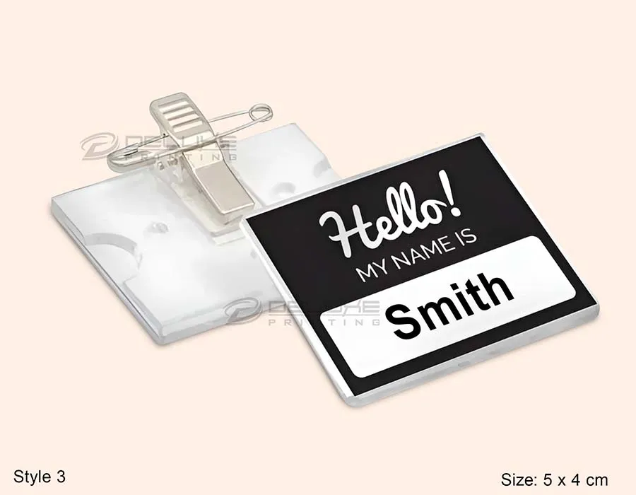 Reusable Name Badges Printing Lahore
