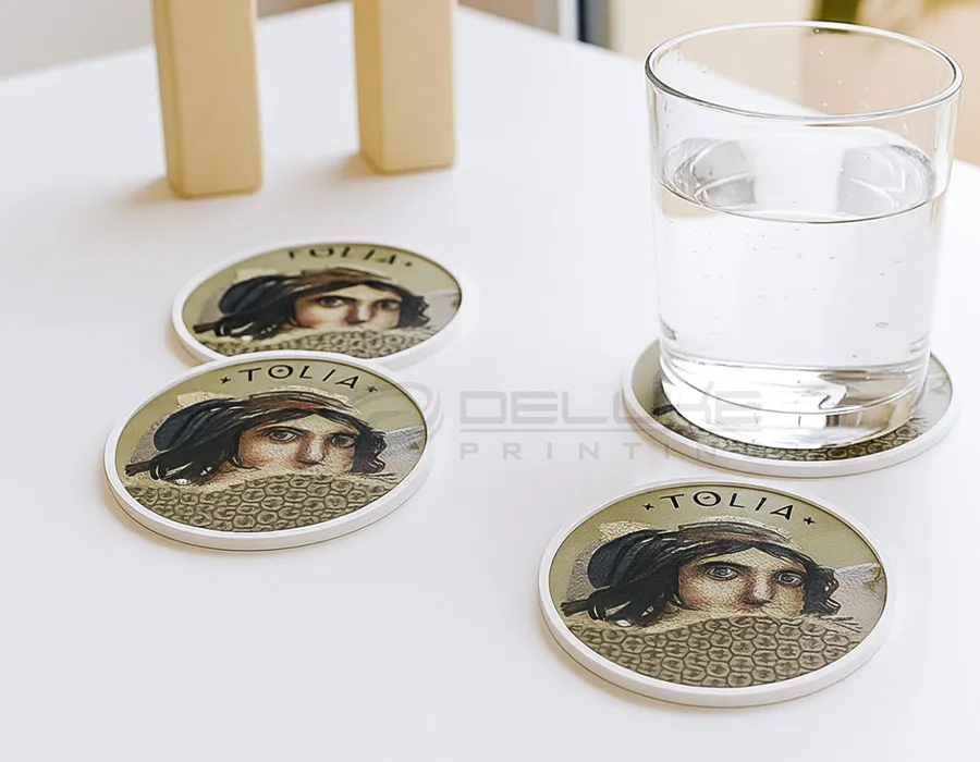 custom hardboard coaster Printing Lahore