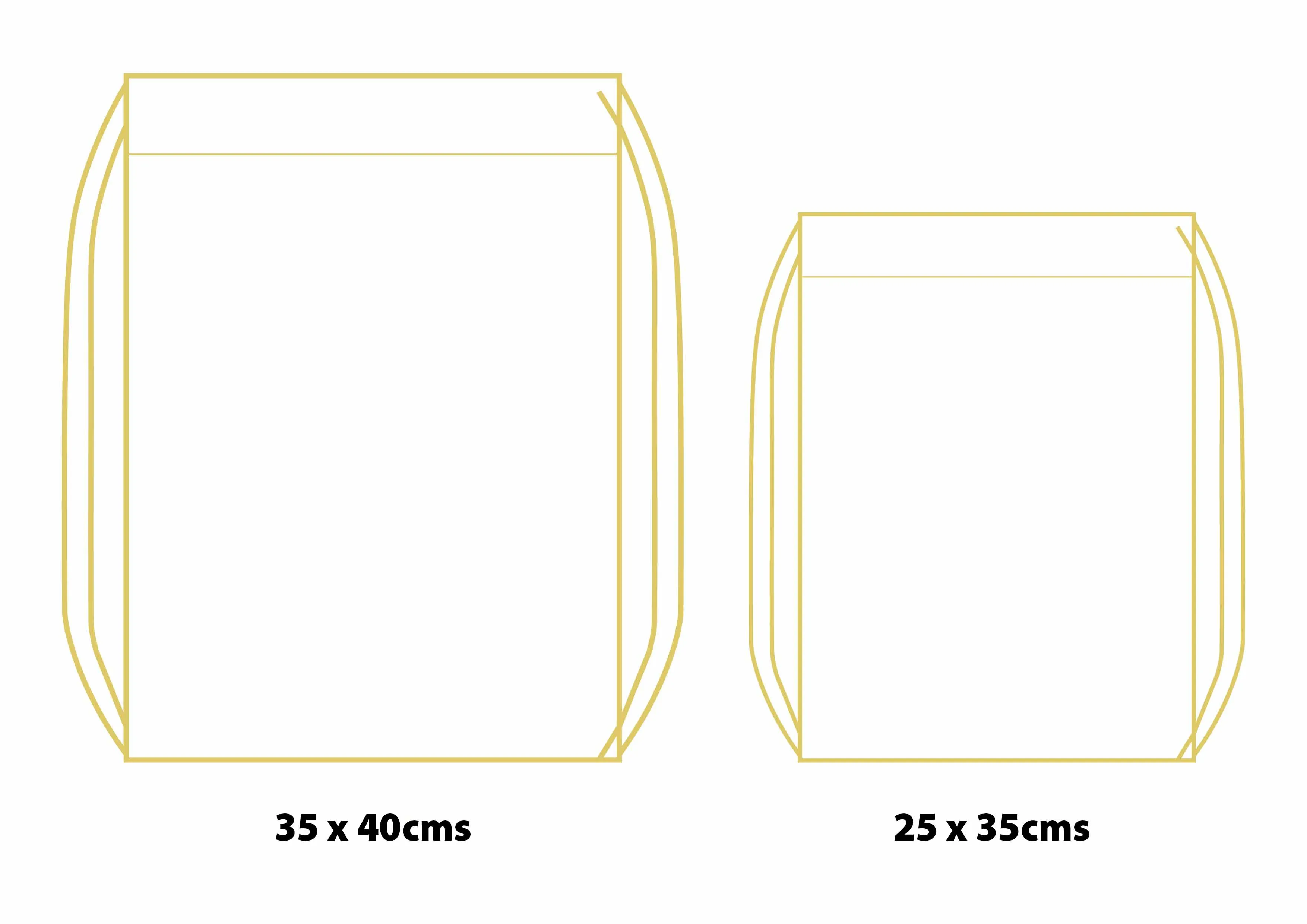 String Bags Size
