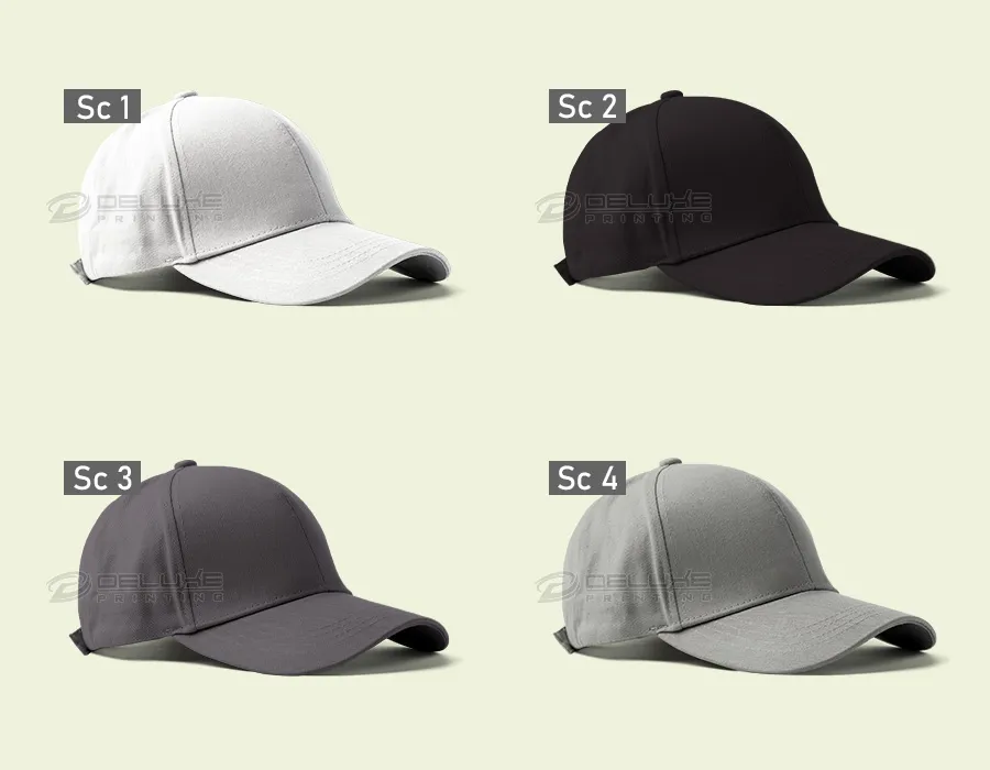 Solid Color Caps