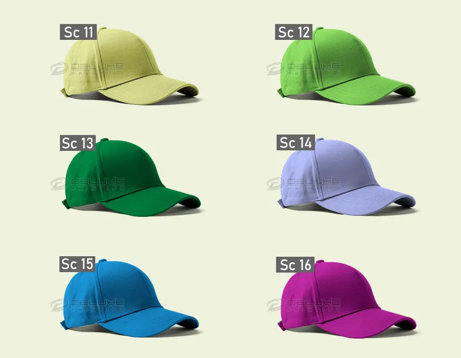 Solid Color Caps