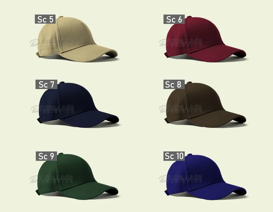 Solid Color Caps