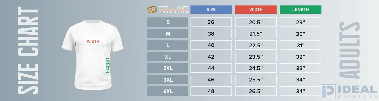 Jersey Sizes in Lahore