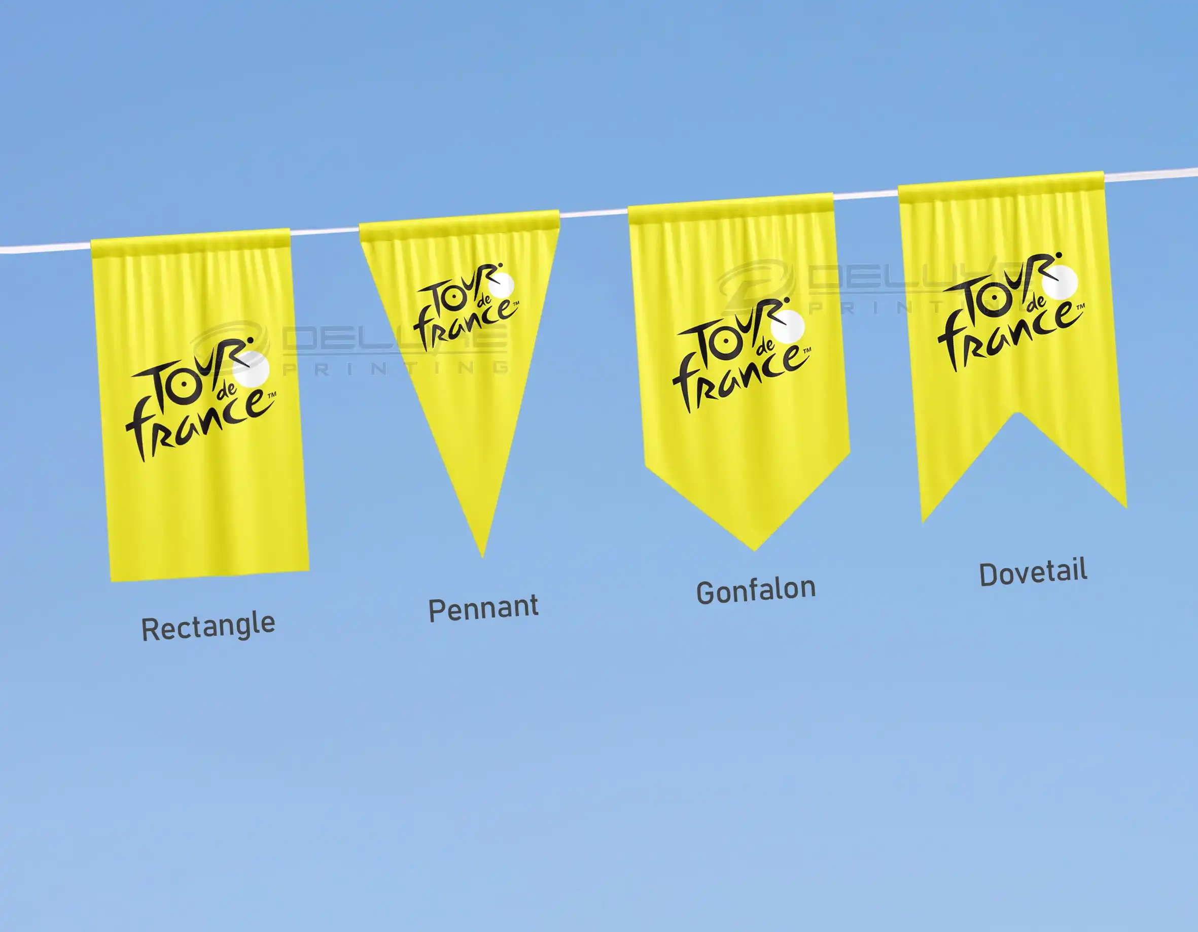 bunting flag shape