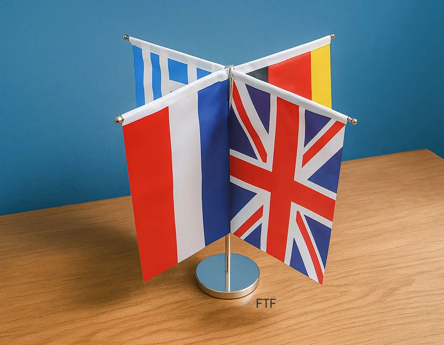 Office Table Flags Lahore