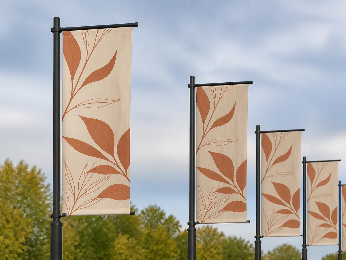 L Shape Flags Printing Lahore
