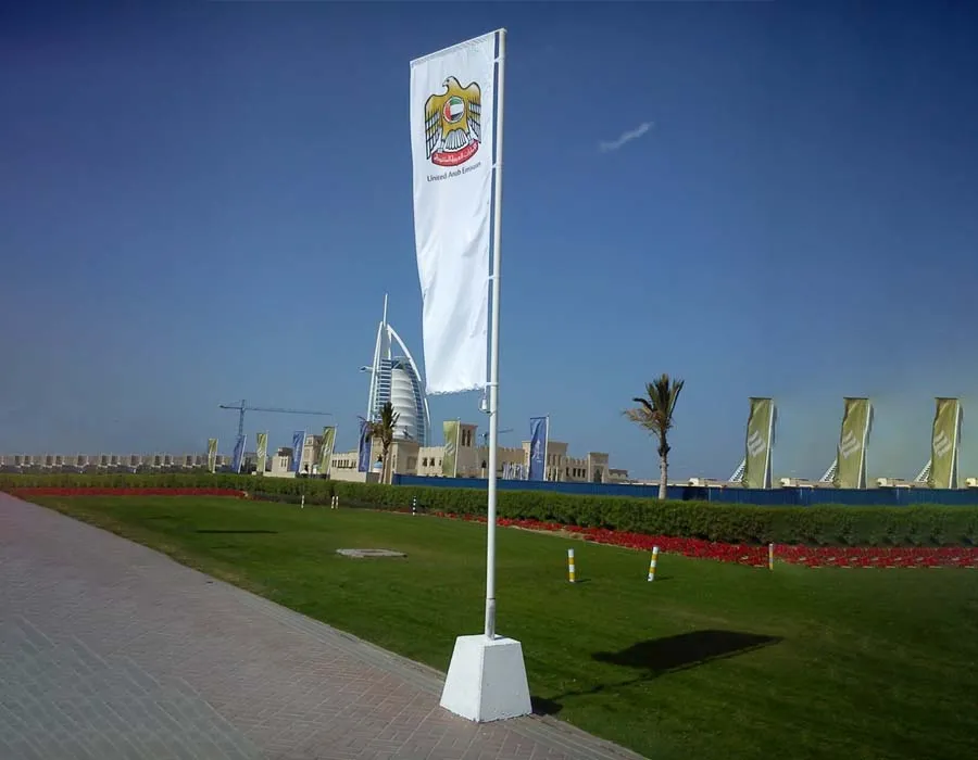 Large L Shape Flags Printing Lahore