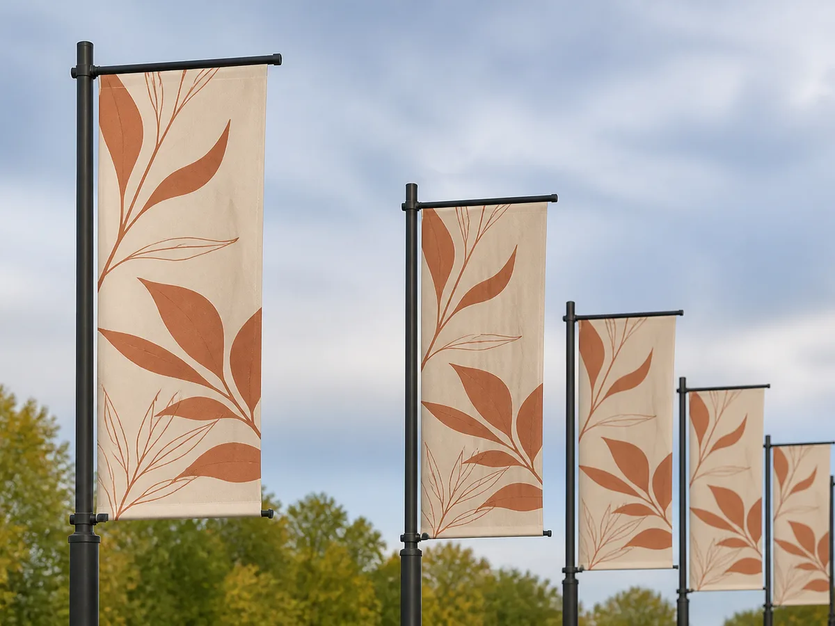 Large L Shape Flags Printing Lahore