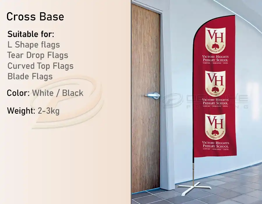 White Cross Base