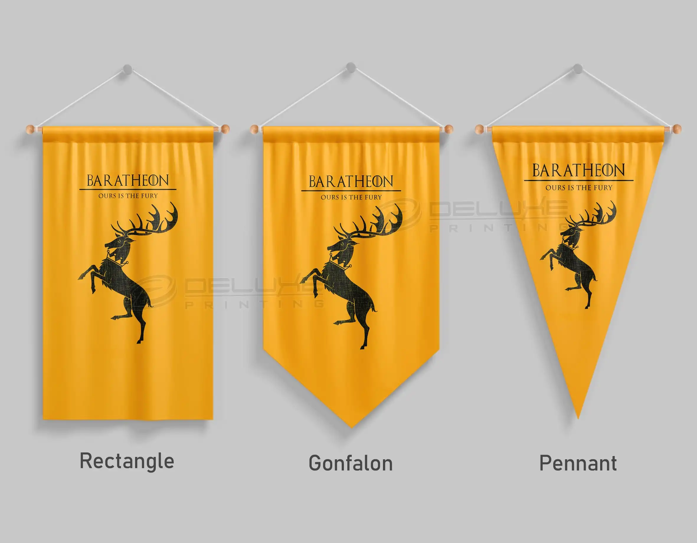 bunting flag shape