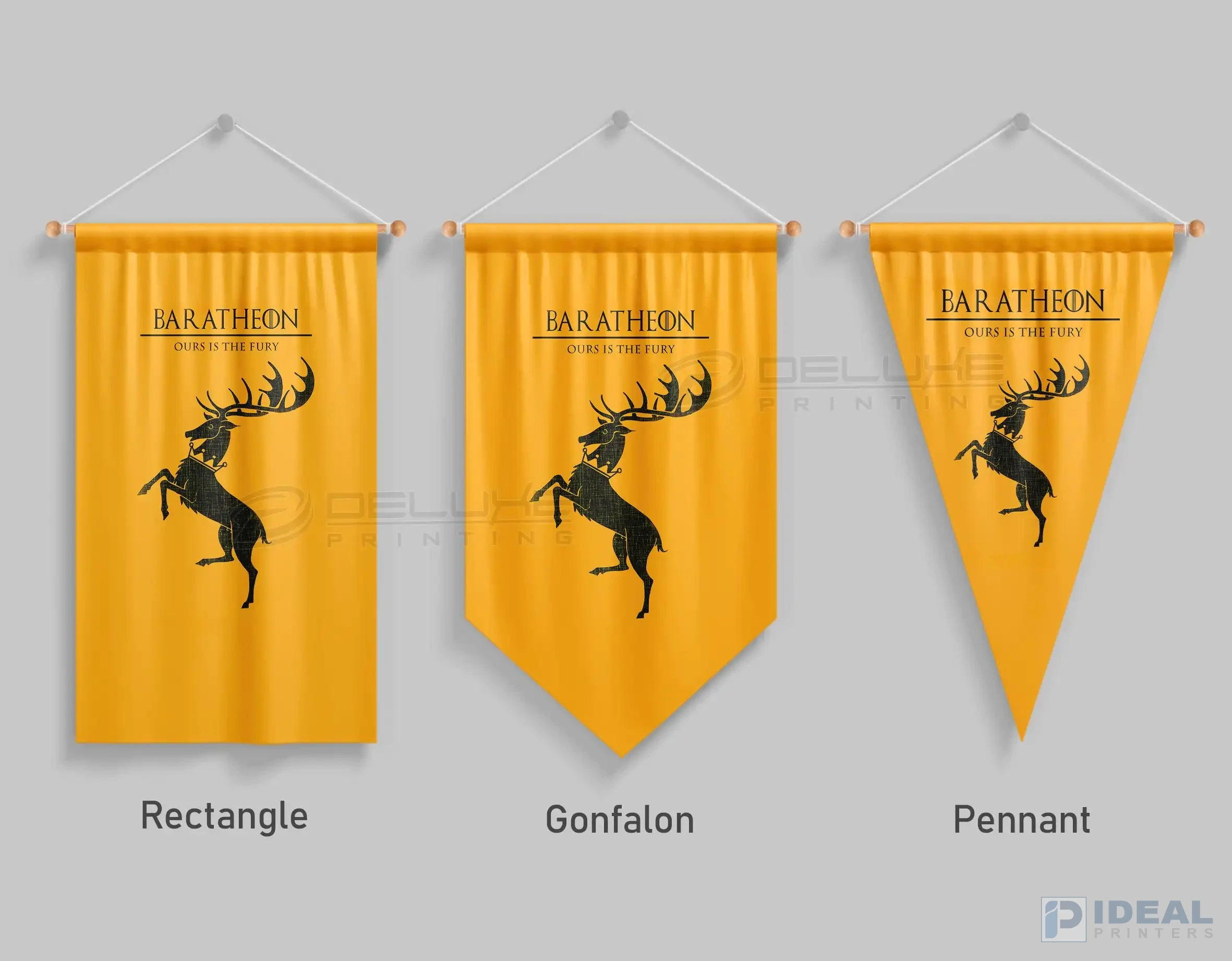 bunting flag shape
