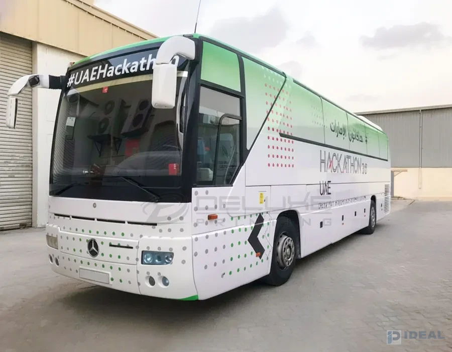 Full wrap Bus Branding Lahore