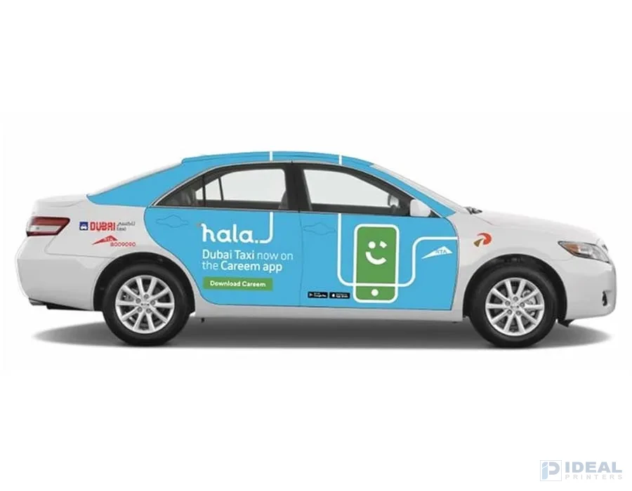 Half wrap vehicle branding Lahore