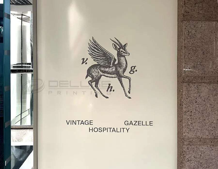 Opaque Window Decal