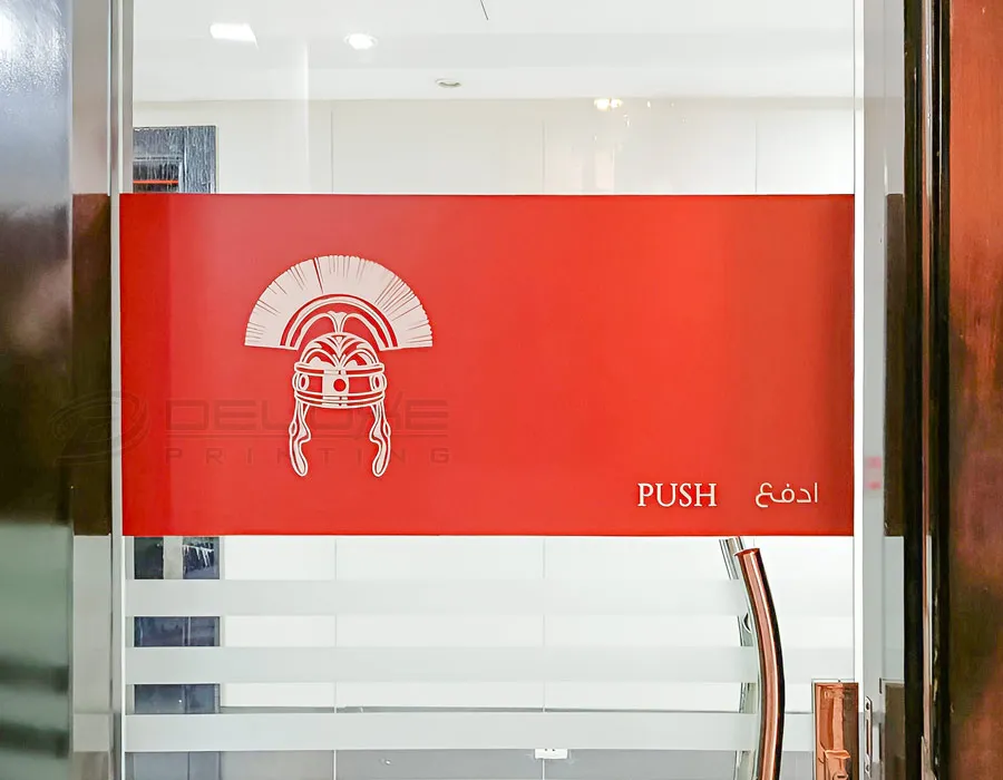 Opaque Window Decal Printing Lahore