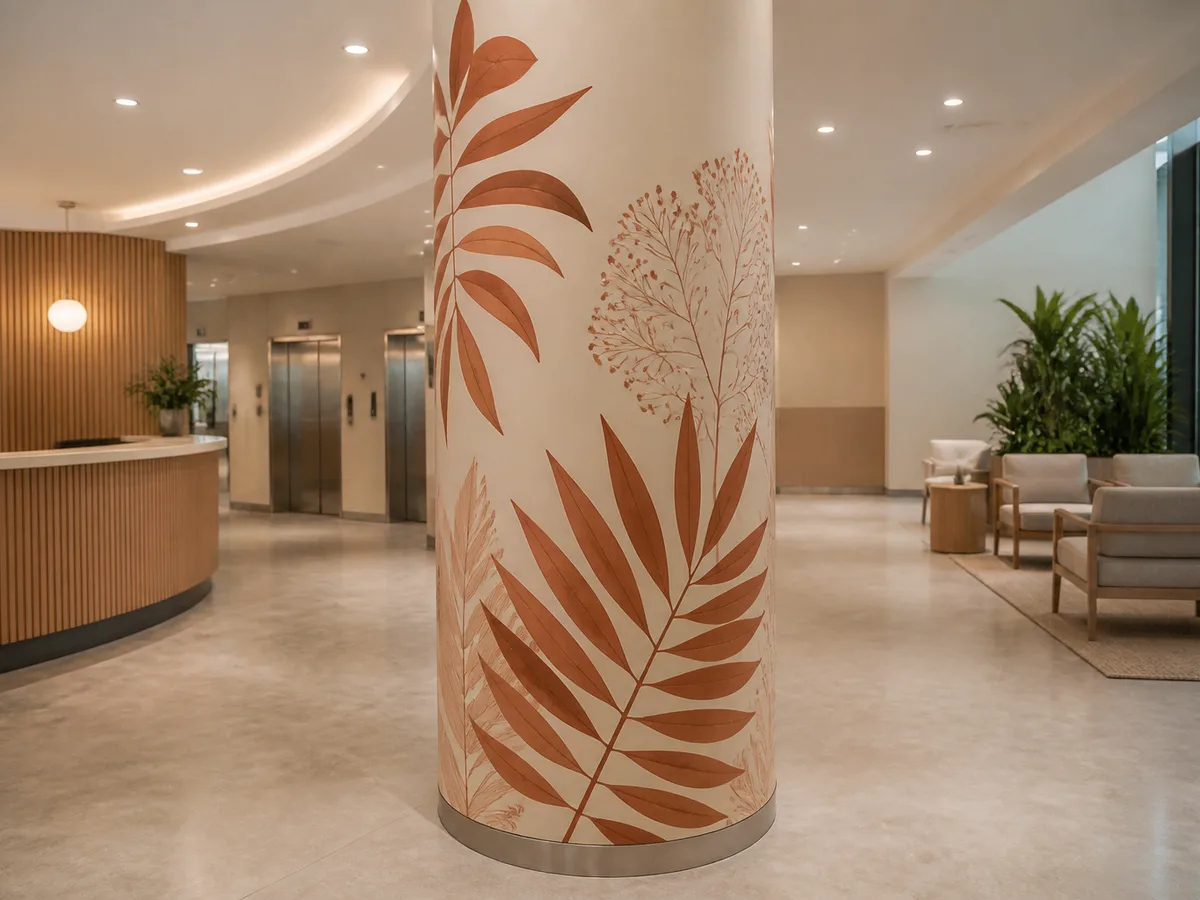 Outdoor Pillar Branding Lahore