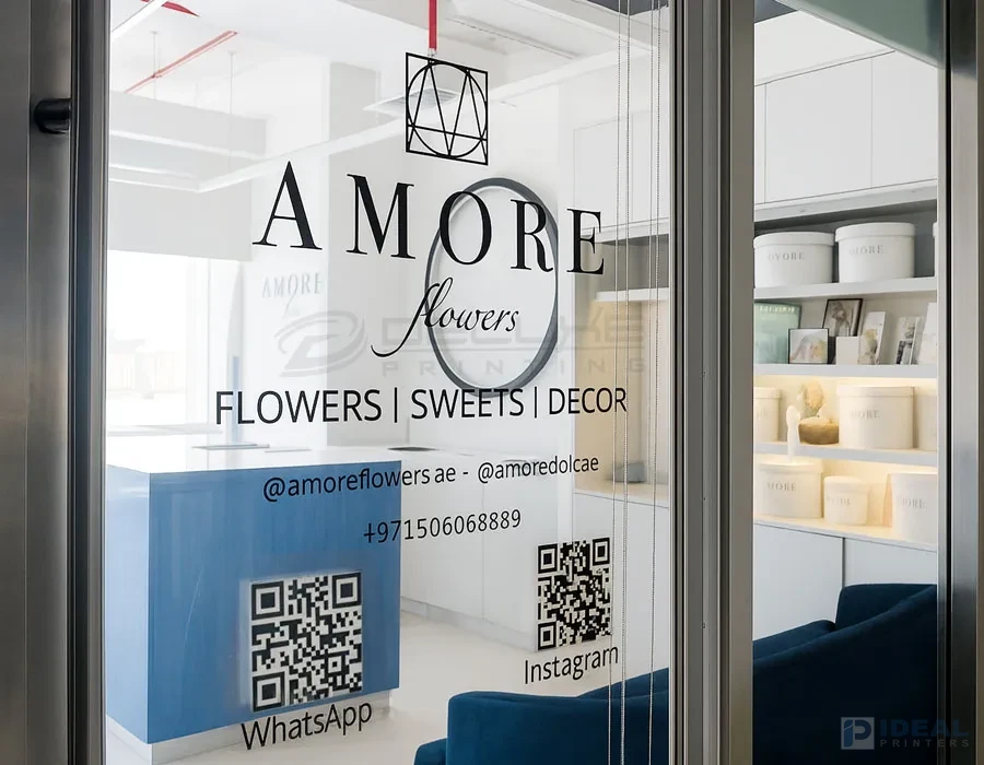 Window Glass Vinyl Lettering Lahore