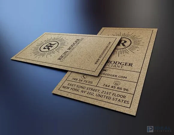 Kraft Business Cards Printing Lahore