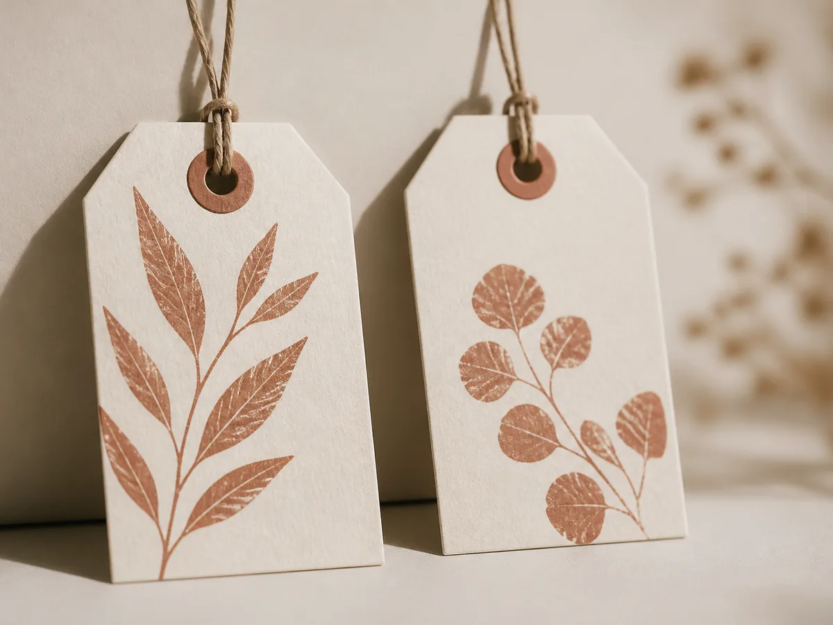 etching hang tag printing Lahore