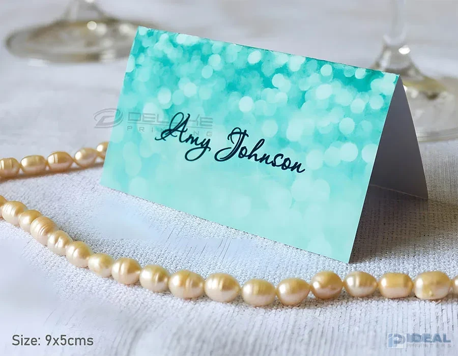 Landscape Name Tent Cards Printing Lahore