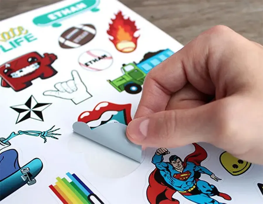 Print & Cut Stickers Printing Lahore