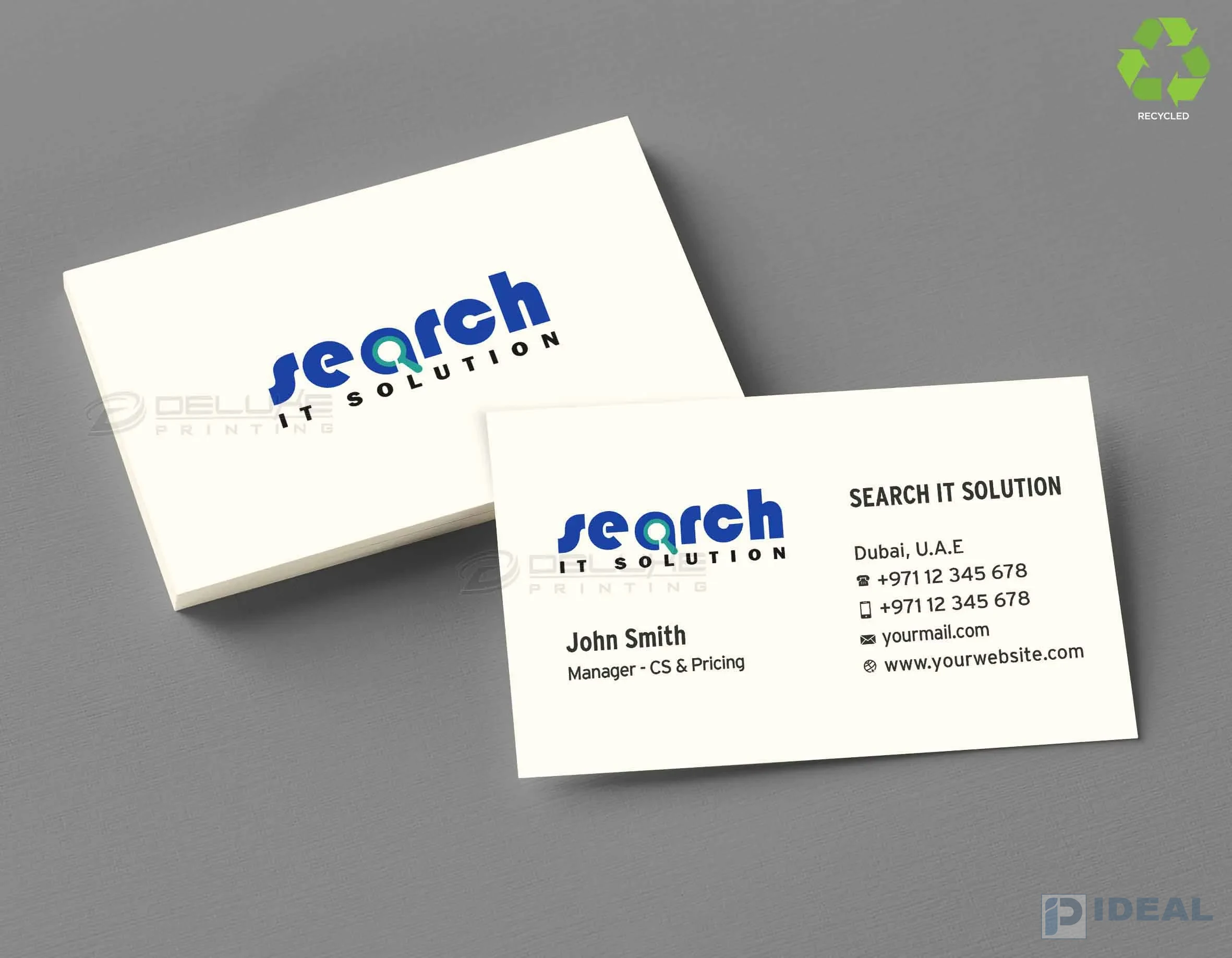 Kraft Business Cards Printing Lahore