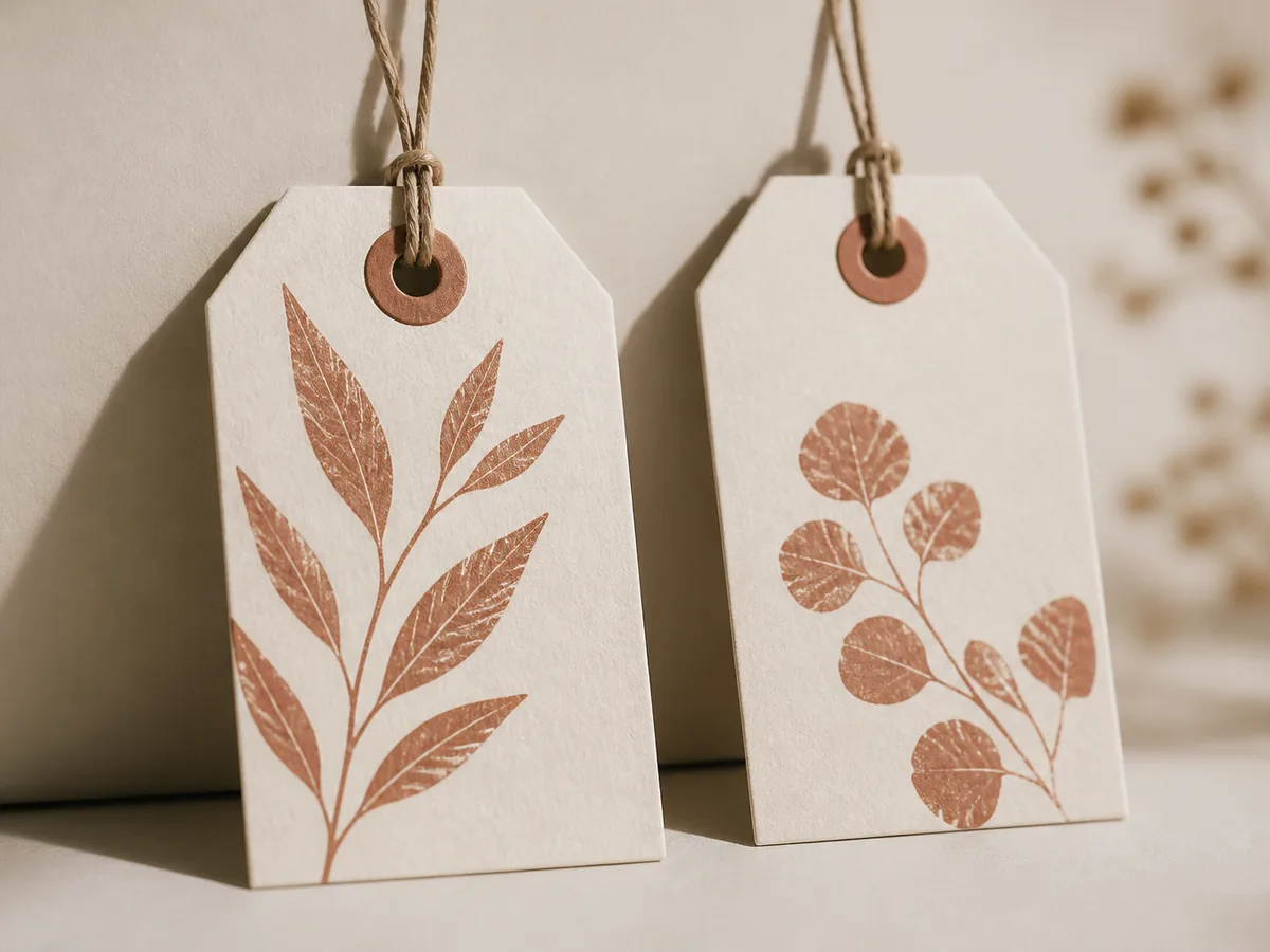 rounded hang tag printing Lahore