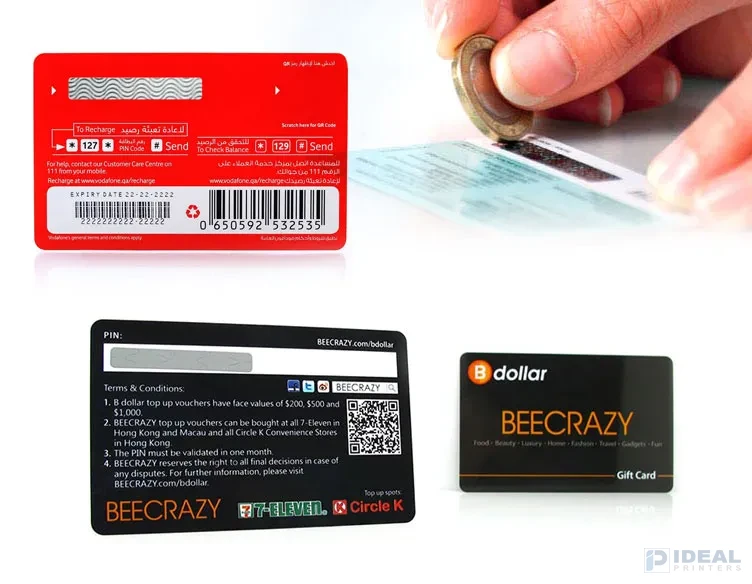 scratch and win coupons Printing in Lahore