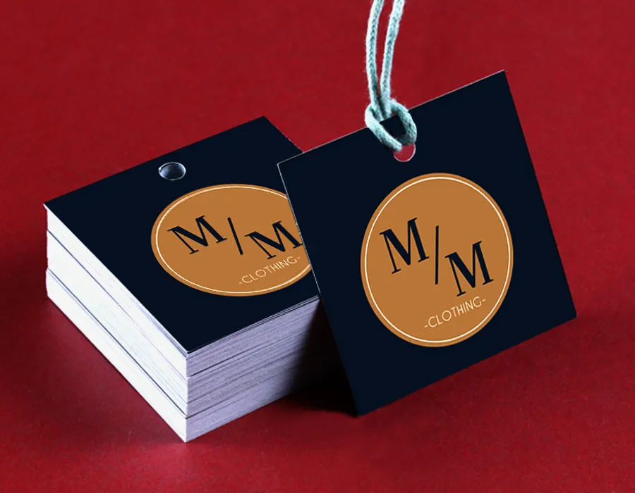 Shape Cut Tags Printing Lahore