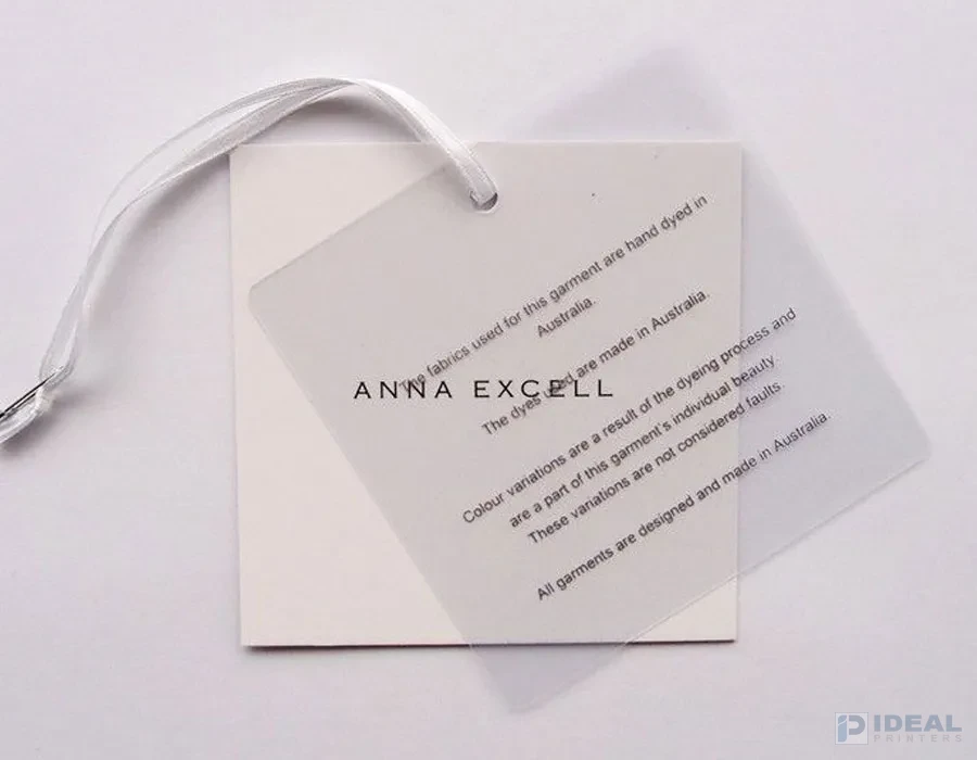 Translucent Tags Printing Lahore
