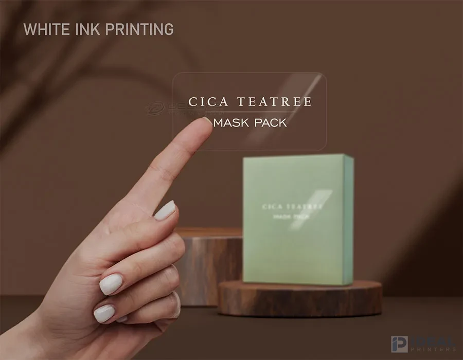 White Ink Ultra Clear Stickers Lahore