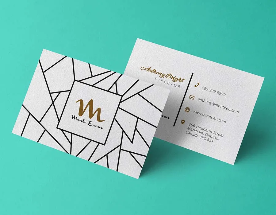 Classic - Conqueror Business Cards Printing Lahore