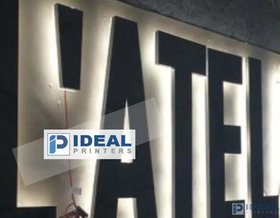 Acrylic Backlit Signage