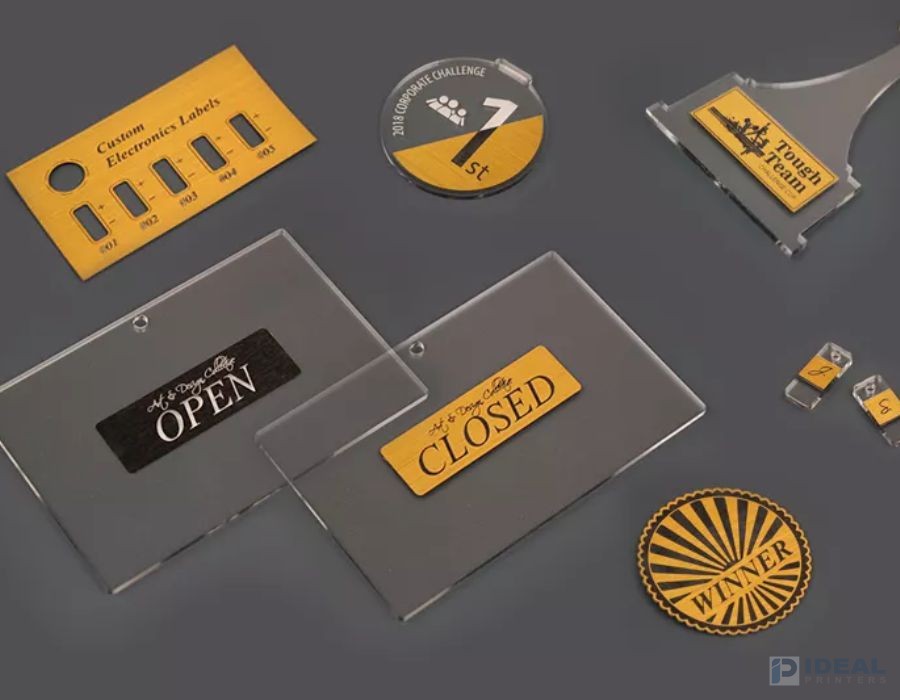 Acrylic Labels Lahore