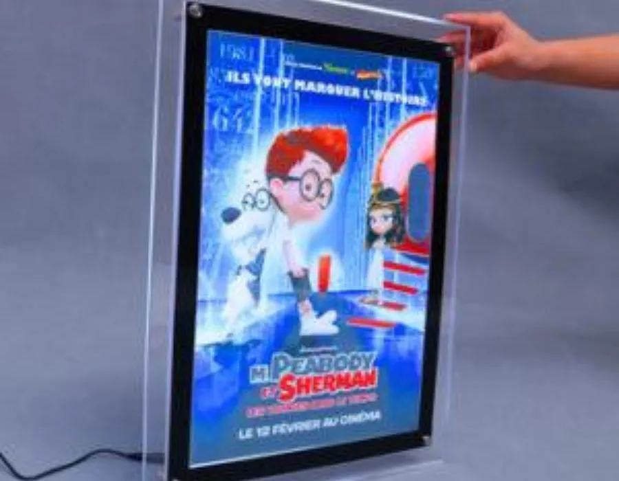 Acrylic LED Poster Frame Light Box Lahore