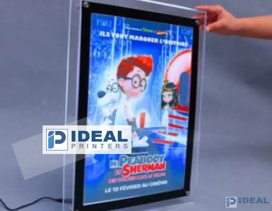 Acrylic LED Poster Frame Light Box Lahore