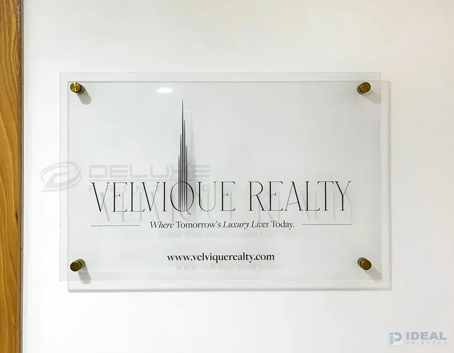 Acrylic Name Plates Lahore