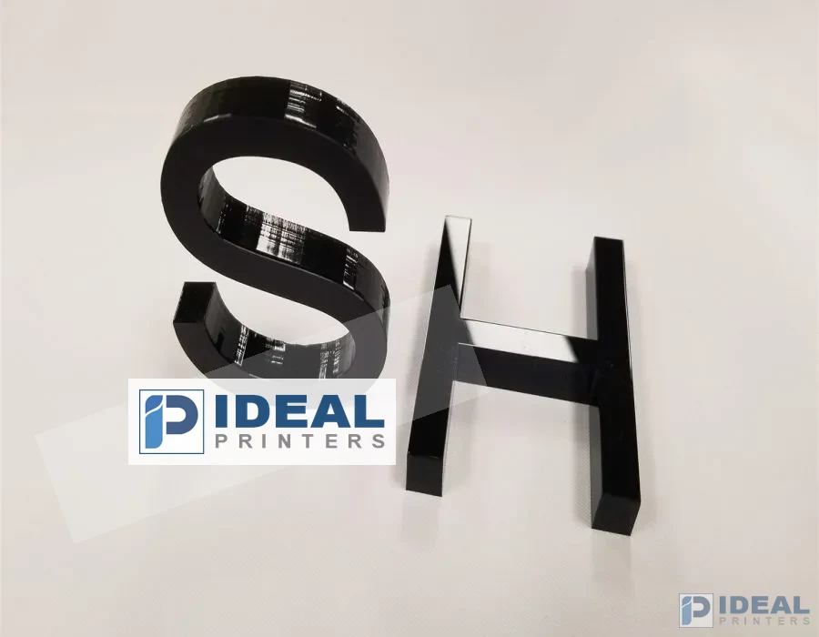 Acrylic Unlit Signage